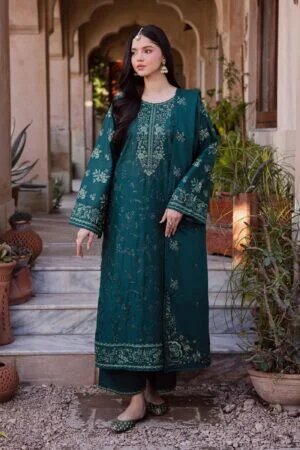 darosham 3pc festive embroidered lawn batik 25239258595374