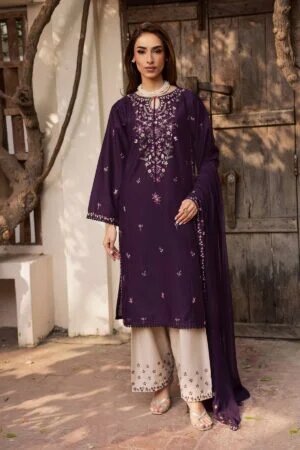 malam 3pc embroidered festive pret batik 25108791394350